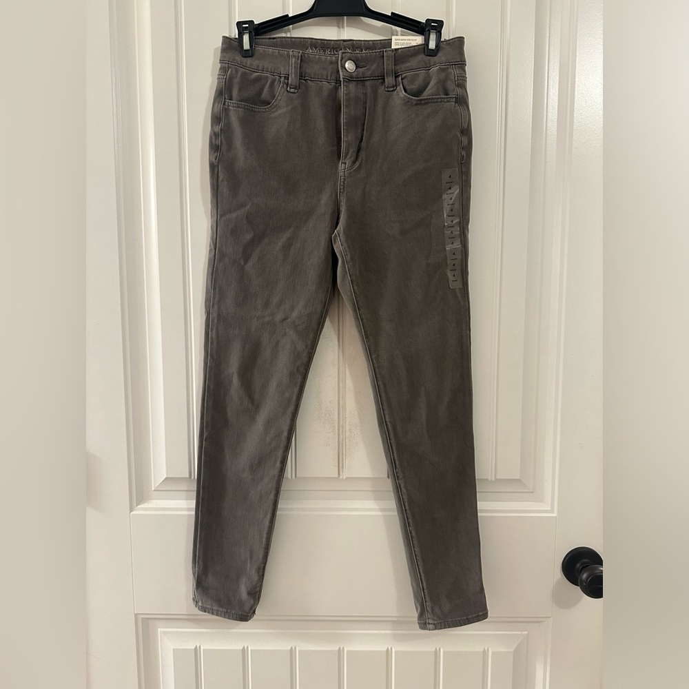 American Eagle super high rise jeggings